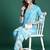 Floral Printed Cotton Kurta with Trousers