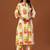 Women Printed Cotton Kurta with Trousers