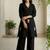 Women Embroidered Cotton Kurti with Palazzos