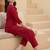 Women Ethnic Motifs Embroidered Thread Work Kurta with Trousers