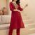 Women Ethnic Motifs Embroidered Thread Work Kurta with Trousers