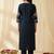 Women Floral Embroidered Thread Work Kurta with Trousers