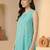 Women Printed Cotton Kurta with Trousers