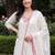 Women Floral Embroidered Mirror Work Kurta with Trousers & With Dupatta