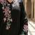 Women Floral Embroidered Thread Work Cotton Kurta with Trousers