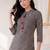 Women Printed Cotton Kurta with Trousers