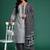 Plus Size Printed Kurta with Trousers & Dupatta