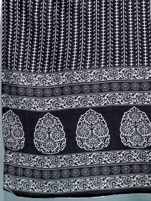 Plus Size Printed Kurta with Trousers & Dupatta 4