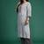 Plus Size Printed Kurta with Trousers & Dupatta