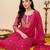 Women Bandhani Printed Kurta with Trousers & With Dupatta