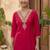 Women Ethnic Motifs Embroidered Kurta with Trousers