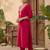 Women Ethnic Motifs Embroidered Kurta with Trousers