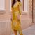 Women Floral Printed Cotton Kurta with Trousers