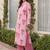 Women Floral Printed Cotton Kurta with Palazzos