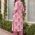 Women Floral Printed Cotton Kurta with Palazzos