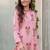 Women Floral Printed Cotton Kurta with Palazzos