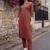 Women Ethnic Motifs Printed Thread Work Cotton Kurta with Trousers