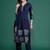 Floral Embroidered Cotton Kurta with Trousers