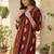 Women Printed Cotton Kurta with Trousers