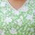 Floral Printed Cotton Kurta With Trousers & Dupatta