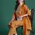 Women Ethnic Motifs Printed Cotton Kurta with Trousers & With Dupatta