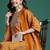 Women Ethnic Motifs Printed Cotton Kurta with Trousers & With Dupatta