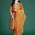 Women Ethnic Motifs Printed Cotton Kurta with Trousers & With Dupatta