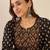 Women Printed Pleated Mirror Work Cotton Kurta with Trousers