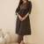 Women Printed Pleated Mirror Work Cotton Kurta with Trousers