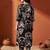 Women Printed Cotton Kurta with Trousers