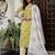 Women Floral Printed Cotton Kurta with Trousers & With Dupatta
