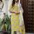 Women Floral Printed Cotton Kurta with Trousers & With Dupatta