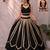 Black Navratri Heavy Rayon Gold Foil Stripe Lehenga Choli Set