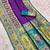 Purple pashmina paithani silk saree with beautifully multicolor border and pallu
