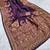 Wine pashmina paithani silk saree with beautifully multicolor border and pallu