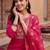 Women Ethnic Motifs Embroidered Kurta with Trousers & With Dupatta