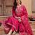 Women Ethnic Motifs Embroidered Kurta with Trousers & With Dupatta