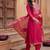 Women Ethnic Motifs Embroidered Kurta with Trousers & With Dupatta