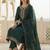 Women Ethnic Motifs Embroidered Thread Work Kurta with Trousers & With Dupatta