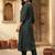 Women Bandhani Embroidered Thread Work Kurta with Trousers