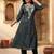 Women Bandhani Embroidered Thread Work Kurta with Trousers