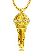 Gold Plated Bajrangi Bhaijaan Pendant With Chain