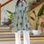 Women Printed Cotton Kurta with Trousers