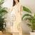 Floral Printed Thread Work Cotton Kurta With Palazzos