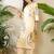 Floral Printed Thread Work Cotton Kurta With Palazzos
