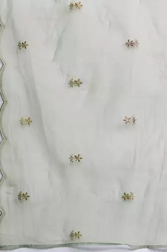 Women Ethnic Motifs Embroidered Kurta with Trousers & With Dupatta