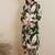 Floral Printed Shirt Collar Straight Kurta With Trousers