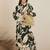 Floral Printed Shirt Collar Straight Kurta With Trousers