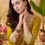 Ethnic Motifs Embroidered Thread Work Kurta with Trousers & With Dupatta