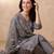 Women Ethnic Motifs Embroidered Kurta with Trousers & With Dupatta